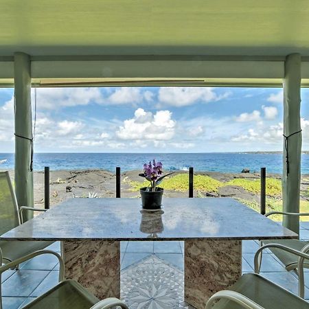Direct Oceanfront, Big Island Home Keaau Extérieur photo
