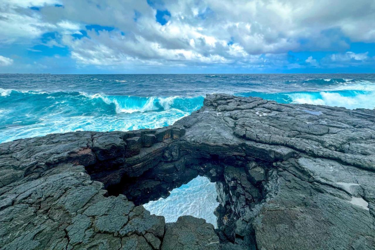 Direct Oceanfront, Big Island Home Keaau Extérieur photo