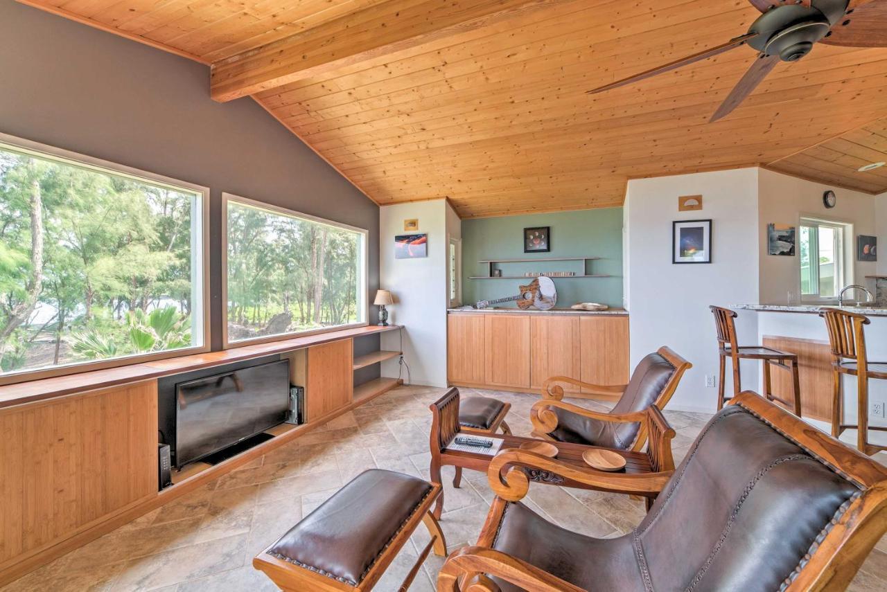 Direct Oceanfront, Big Island Home Keaau Extérieur photo