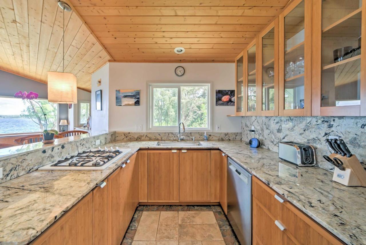 Direct Oceanfront, Big Island Home Keaau Extérieur photo