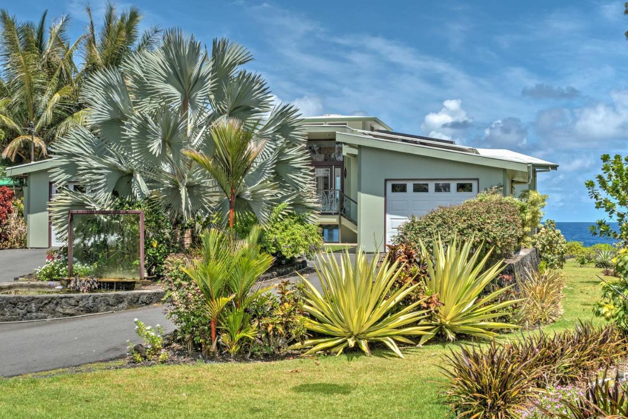 Direct Oceanfront, Big Island Home Keaau Extérieur photo