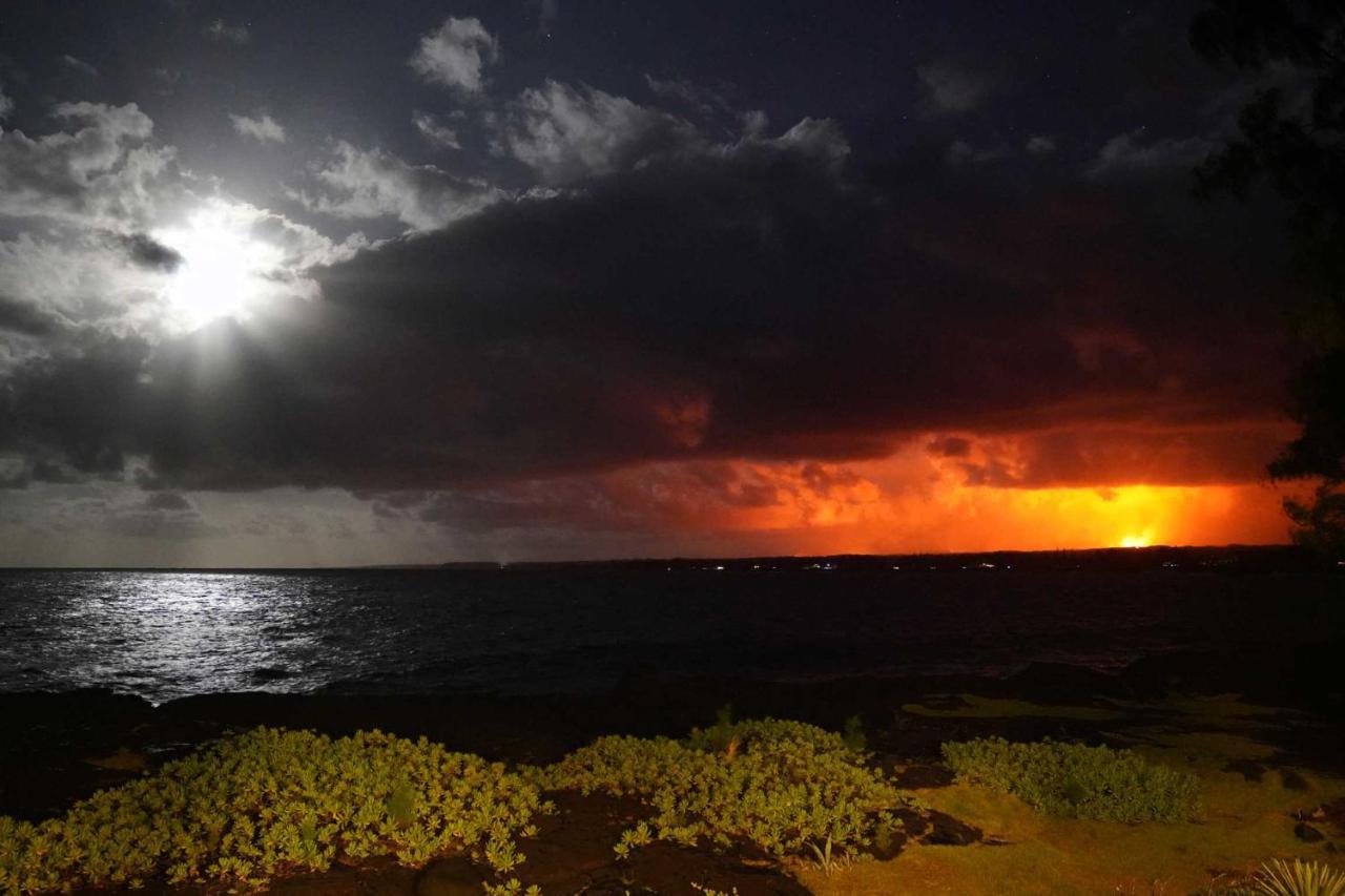 Direct Oceanfront, Big Island Home Keaau Extérieur photo
